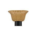 Kuzco Lighting WV667014MB Rancho 1-Light 8W Matte Black Bathroom Vanity Light