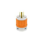 Leviton 5266-CO Orange Isolated Ground Plug-N5-15P