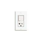 Leviton 5636-W White Decora Combo