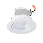 Eiko LED-DK4RT-11W840-DIM-G5 11 Watt 4" Rotatable LED Recessed Can Lights Kit
