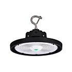 LEDONE LOC-ELHB-MW-80100150-50KD-LV-V2 Wattage Selectable Black Round Highbay