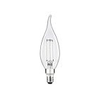 Ledvance LED2B10CDIM827FILWHRP4 2W B10 LED Bulb 2700K
