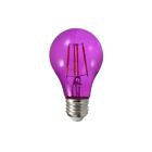 Ledvance LED4.5A19-DIM-PURPLE-GL-RP 4.5W Ultra LED Colored Glass A19 Lamp