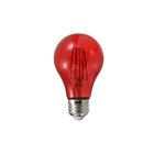 Ledvance LED4.5A19-DIM-RED-GL-RP 4.5W LED Ultra Colored Glass A19 Lamp