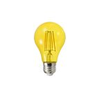 Ledvance LED4.5A19DIMYELLOWGLRP 4.5W Ultra LED Colored Glass A19 Lamp