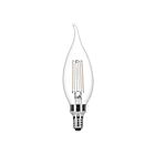 Ledvance LED6B10CDIM827FILWHRP4 6W B10 Bulb 2700K