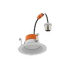 Ledvance LEDRT41AS700ST9SC3BA 4" White Retrofit Recessed Light Wattage and CCT Selectable