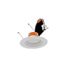 Ledvance LEDRT561AS1300ST9SC3BA 5"/6" White Retrofit Recessed Light Wattage and CCT Selectable