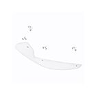 Ledvance POSTTOPVGLSWH Visor For Post Top