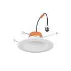 Ledvance RT561A725ST9SC3SMWHE26 8W 5"/6" White Retrofit Recessed Light CCT Selectable