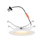 Ledvance RT56R3B700ST9SC3WHNLE26 8W 5"/6" White Retrofit Recessed Light CCT Selectable