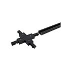 Ledvance TRACK1ACONNECTOR-XBL Black Track X-Connector