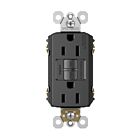 Legrand 1597BK 15A 125V Black Duplex Self-Test Gfci Receptacle With Safelock Protection