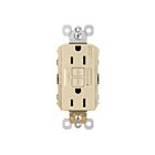 Legrand 1597I 15A 125V Ivory Duplex Self-Test Gfci Receptacle With Safelock Protection