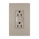 Legrand 1597NTLTRNICC4 15A 125V Nickel Duplex Self-Test Gfci Receptacle