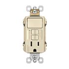 Legrand 1597SWTTRLACCD4 15A 125V Light Almond Duplex Self-Test Gfci Receptacle