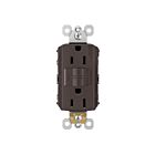Legrand 1597TR 15A 125V Brown Duplex Self-Test Gfci Receptacle