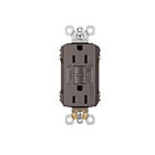 Legrand 1597TRA 15A 125V Brown Duplex Self-Test Gfci Receptacle