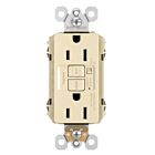 Legrand 1597TRAI 15A 125V Ivory Duplex Self-Test Gfci Receptacle