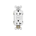 Legrand 1597TRAPLW 15A 125V White Duplex Self-Test Gfci Receptacle