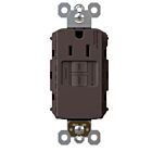 Legrand 1597TRSGL 15A 125V Brown Simplex Self-Test Gfci Receptacle