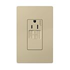 Legrand 1597TRSGLI 15A 125V Ivory Simplex Self-Test Gfci Receptacle