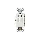 Legrand 1597TRSGLW 15A 125V White Simplex Self-Test Gfci Receptacle
