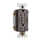Legrand 1597TRWR 15A 125V Brown Duplex Self-Test Gfci Receptacle
