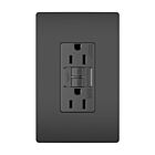 Legrand 1597TRWRBK 15A 125V Black Duplex Self-Test Gfci Receptacle