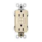 Legrand 1597TRWRLA 15A 125V Light Almond Duplex Self-Test Gfci Receptacle