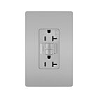 Legrand 2097GRY 20A 125V Gray Duplex Self-Test Gfci Receptacle