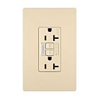 Legrand 2097NTLTRI 20A 125V Ivory Duplex Self-Test Gfci Receptacle