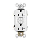 Legrand 2097TRAPLW 20A 125V White Duplex Self-Test Gfci Receptacle