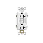 Legrand 2097TRAPLW 20A 125V White Duplex Self-Test Gfci Receptacle