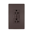 Legrand 2097TRDBCC4 20A 125V Dark Bronze Duplex Self-Test Gfci Receptacle