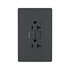 Legrand 2097TRGCC4 20A 125V Graphite Duplex Self-Test Gfci Receptacle