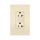 Legrand 2097TRLA 20A 125V Light Almond Duplex Self-Test Gfci Receptacle