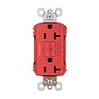 Legrand 2097TRRED 20A 125V Red Duplex Self-Test Gfci Receptacle