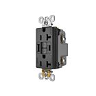 Legrand 2097TRUSBACBK 20A 125V Black Gfci Usb Outlet Receptacle