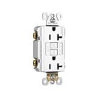 Legrand 2097TRW 20A 125V White Duplex Self-Test Gfci Receptacle