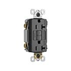 Legrand 2097TRWRBK 20A 125V Black Duplex Self-Test Gfci Receptacle