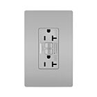 Legrand 2097TRWRGRY 20A 125V Gray Duplex Self-Test Gfci Receptacle