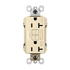 Legrand 2097TRWRI 20A 125V Ivory Duplex Self-Test Gfci Receptacle