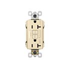 Legrand 2097TRWRI 20A 125V Ivory Duplex Self-Test Gfci Receptacle