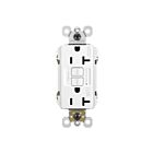 Legrand 2097TRWRW 20A 125V White Duplex Self-Test Gfci Receptacle