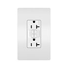 Legrand 2097W 20A 125V White Duplex Self-Test Gfci Receptacle