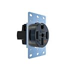 Legrand 3894WR 50A 125V/250V Black Weather-Resistant Electrical Outlet For Rvs