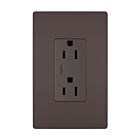 Legrand 885TRDBCC12 15A 120V/125V Dark Bronze Tamper-Resistant Outlet Receptacle