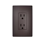 Legrand 885TREXWR 15A 125V Brown Receptacle
