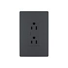 Legrand 885TRGCC12 15A 120V/125V Graphite Tamper-Resistant Outlet Receptacle